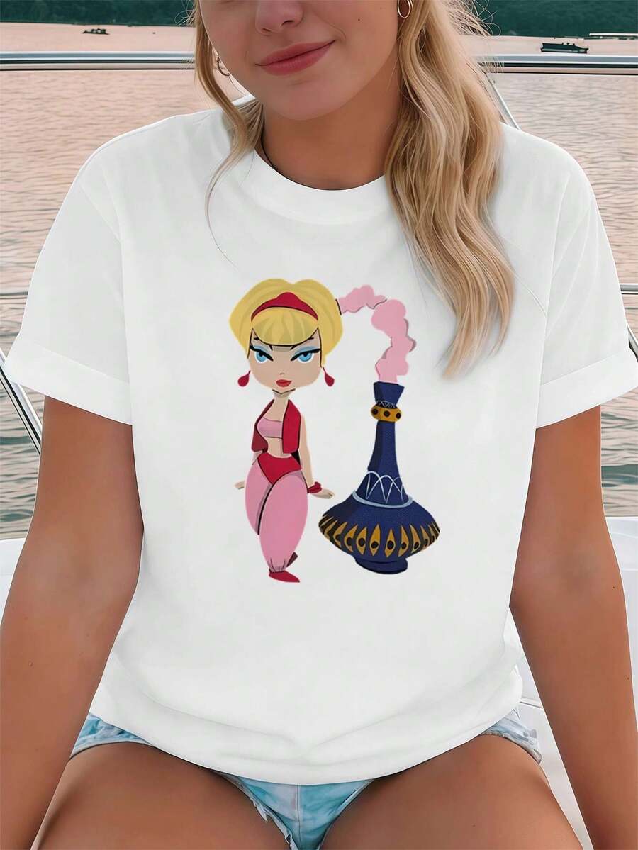 Kvinnor T-shirts - Vitt - Visa 1