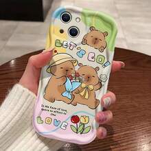 Phone Case - Adorable Capybara Design Case Compatible With Models 17, 16, 15, 14, 13, 12, 11, Pro, Max, Plus, With A Soft TPU Back Cover That Offers Drop Protection - 混合顏色 1 - 查看 7