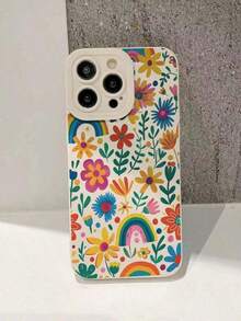 11-Piece Fashion Floral Print Shock-Absorbing Phone Case Compatible With IPhone 16/11/16 Pro/16 Plus/16 Pro Max/16E/15 Pro Max/13/14/12/XS/XR/7G/8P, Galaxy S25/S25 Plus/S25 Ultra/A16/A36/A26/A56/A50/A12/A32/A52/A72/A51/A21S/A13/A14/S24/S24 Plus/S24 Ultra, S22/A52/A53/A54/A55, 11/12 Pro/12/12X/13 Pro/14 Pro/15 Pro, 10/9/Note9/12c/Note11 Pro/Note8 Pro, Spring Gift, Birthday Party, International Version, Not Domestic Version - 款式 1(1 件) - 查看 5