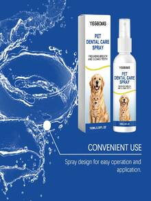 獸醫級寵物口腔噴霧 - 專業犬貓口氣清新劑 & 牙結石去除劑。從源頭針對異味，同時溶解牙菌斑堆積。溫和薄荷蘆薈配方，無酒精，無刺激化學成分。免刷牙，不弄髒。支持牙齦健康，美白牙齒 & 恢復每日清新親吻。 - 1便士 - 查看 9