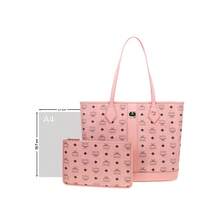 Mcm Visetos Collection Printed Women's Shoulder Bag - 柔粉紅MWPGSLR02PZ001 - 查看 8