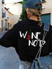 Women T-Shirts - Black - View 6