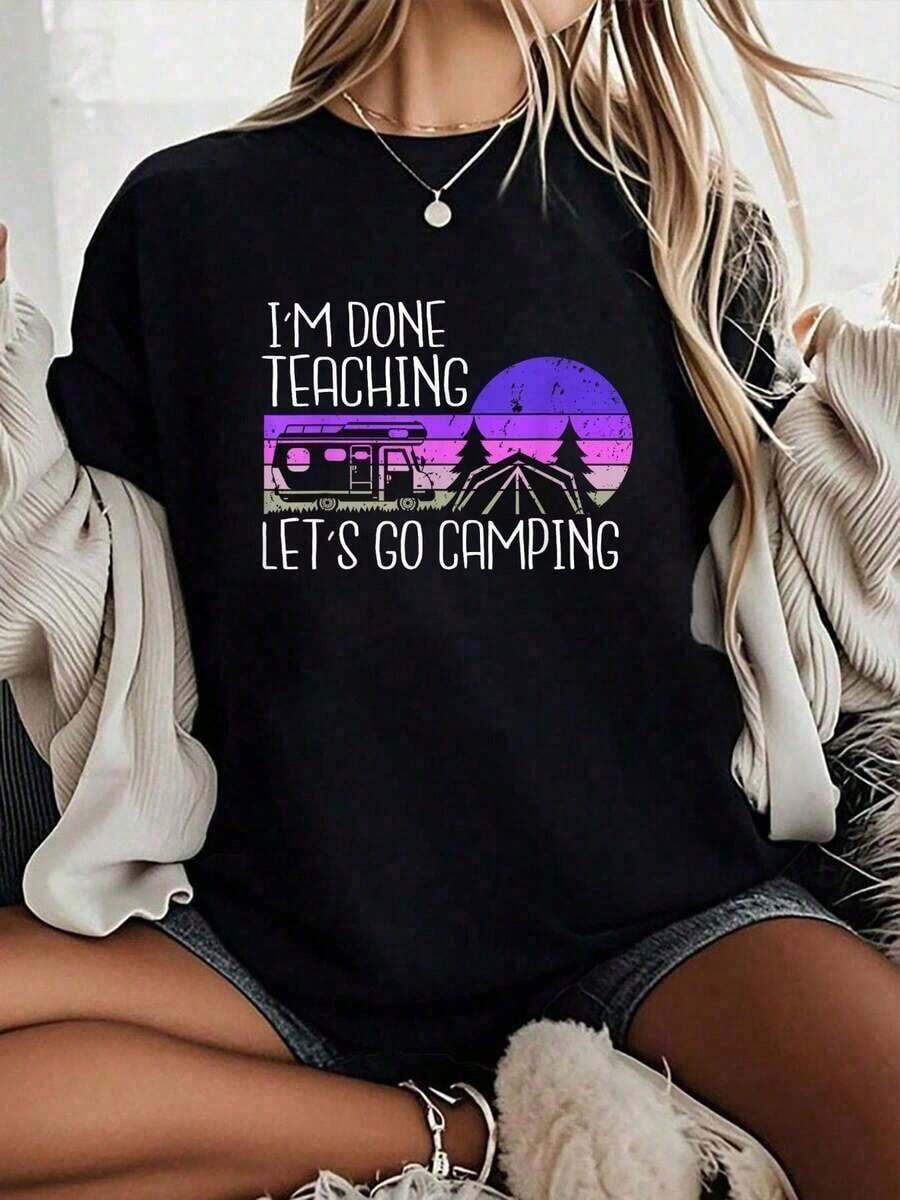 Women T-Shirts - Black - View 1
