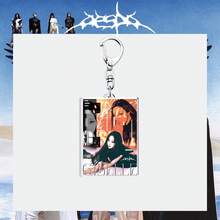 Aespa Lamonade WDA 拼貼風格壓克力鑰匙圈，Karina Winter Giselle Ningning K-Pop 照片印花鑰匙圈，哥德風美學海報設計，MY 粉絲收藏周邊，背包行李裝飾，適合 Aespa 愛好者與 K-Pop 收藏家的完美禮物 - 彩色 - 查看 11