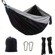 Hamaca de supervivencia para camping, hamaca de exterior de moda con correas de fijación y hebillas negras - Hamaca - YW - Ver 4