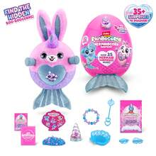 ZURU Rainbocorns Mermaidcorn, Mermaid Surprises Blind Box, Collectible Plush, Cuddle Plush Stuffed Animal, Surprise Egg, Stickers, Magic Sands & Bubble Mixture, For Girls 3+ Up (Random) - Multicolor - View 6