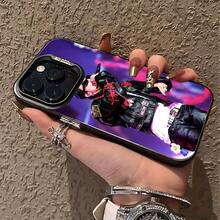 Funda para teléfono Star G-Dragons compatible con iPhone 17 16e 16 15 14 13 12 11 Mini Pro Max Air X XR XSMAX 8 7 Plus, cubierta trasera mate anticaída, funda de uso diario, cubierta elegante, moldeada por inyección, material duradero, funda delgada, cubierta ligera, para smartphone. - Negro - Ver 3
