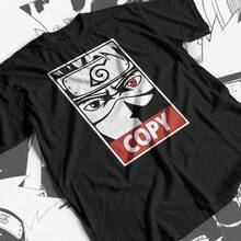 Shippuden Anime T-Shirt - 黑色 - 查看 6