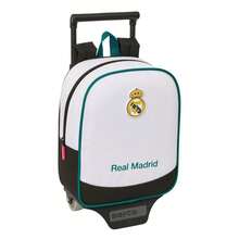 Real Madrid 皇家馬德里 26/27 賽季球衣帶輪書包，男女通用，官方授權，可拆卸背包，帶水壺袋、加厚肩帶、頂部提手和證件卡位 - 免費送貨 ✅ 西班牙大陸地區 24/48 小時送達 - 選項 2 - 查看 1
