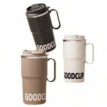 Cốc du lịch cách nhiệt chân không bằng thép không gỉ dung tích lớn 700ml (nắp đơn/đôi) kèm ấm trà | Nắp chống rò rỉ | Vật dụng thiết yếu khi đi du lịch - Loại C - Xem 9