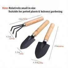 3/4/5 piezas Juego de herramientas multiusos para jardinería y playa | Juego de herramientas resistentes | Pala, rastrillo, juego de guantes para plantar, cavar, recolectar conchas y pasear por la playa - Modelo de acero al carbono de alta calidad - Ver 15
