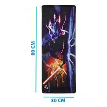 Gaming Mouse Pad With Extended Non-Slip Surface - 星星 - 查看 2