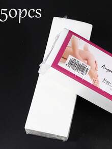 100pcs/50pcs/6pcs Papel de cera desechable de tela no tejida blanca para depilación (sin cera), papel de depilación rápida, papel auxiliar de depilación, papel de cera de tela no tejida, adecuado para brazos, piernas, Body completo, todos los tipos de piel, zona del bikini/depilación de axilas/cuidado de la piel papel de cera de pelado instantáneo, paquete portátil desechable/papel de cera para depilación/papel para depilación/tela no tejida/sin dolor/desechable/vacaciones en la playa/personalizable libremente - Multicolor - Ver 11
