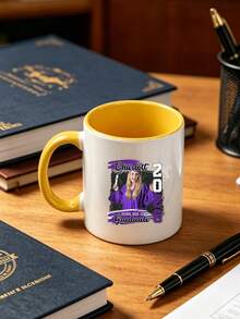 Customized Graduation Mug, Can Customize Photo & Text, 2026 Graduation Commemorative Colored Ceramic Cup, Personalized Graduation Commemorative Mug - Multicolor - View 9