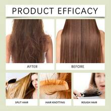 Acondicionador para el cabello, Control del Frizz, reparación suave, acondicionador hidratante brillante para el cuero cabelludo seco, peinado con calor del cabello dañado y Frizz - 1 - Ver 7