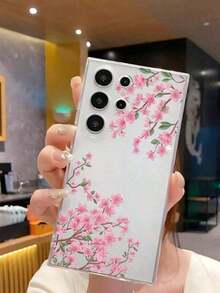11-Piece Soft Watercolor Bindweed Flower Phone Case, Compatible With Huawei Honor, Compatible With Redmi, Compatible With Galaxy A04e/12/A13/A14/A34/A50/A52/A53/A54/S21/S22/S23/S24/S25/S25Ultra, 6A/7A/8A, 12T/13T, International Version, Not The Domestic Version - 款式 4(1 件) - 查看 4