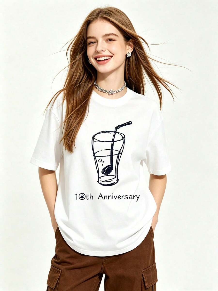 Women T-Shirts - White - View 1