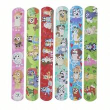 36 pezzi/set Braccialetti a schiocco a tema Bluey, braccialetti per feste a tema cane - Multicolore - Visualizzare 6