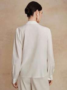 Women Blouses & Shirts - White - View 2