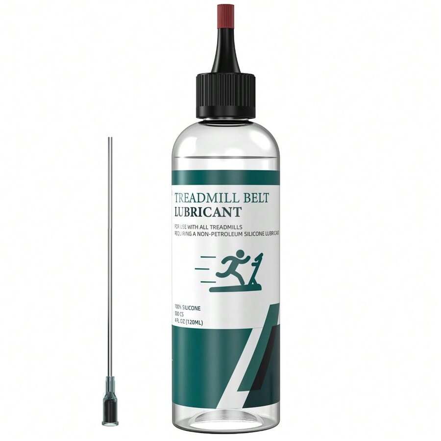 1 Bottle Treadmill Belt Lubricant 100 Percent Silicone High Temperature Resistant With Application Tubes Precision Screw Caps 4.2 Ounce Home Gym Equipment Maintenance - 4.2 Ounce - 500cs - View 1