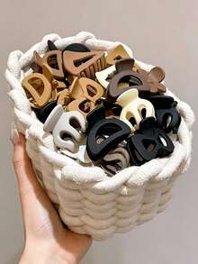 48 Mixed Color Cat Claw Hair Clips, Easy To Use, Stylish, Lightweight, Smooth Surface Multifunctional Hair Clips,Clips For Hair - Multicolor - View 7