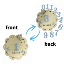 1 Set 1-12 Months Baby Wooden Toys - Baby Blue - View 6