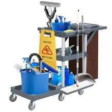 Cleaning Cart & Accessories - Basic Model - View 3