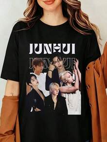 Women T-Shirts - Black - View 6