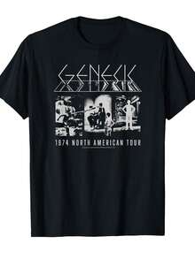 Men T-Shirts - 黑色 - 查看 8