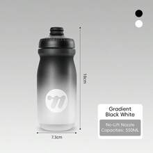 WEST BIKING Cycling Water Bottle 550/650ml Ultralight Leak-Proof Squeezable Taste-Free Gradient Bottle Camping Hiking Sports Bicycle Kettle - Multicolor - View 20