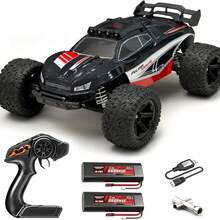 All Terrain 45KM/H High Speed Off Road RC Car, 1:8 Scale Outdoor Racing Drifting Climbing Monster Truck, Not A Toy, Designed For Professional Players, Collectors And Competitive Racing, 2.4Ghz Remote Control, Support Multiple Vehicles Playing - Black - View 10