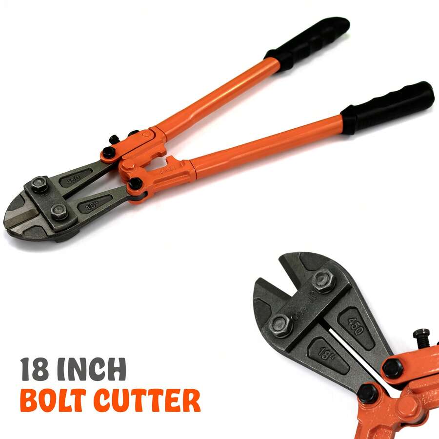 Crystals Heavy Duty Bolt Wire Cutter 18 Inch Carbon Steel Cutting Tool With Soft Grip Handles - Bolt Cutter - View 1