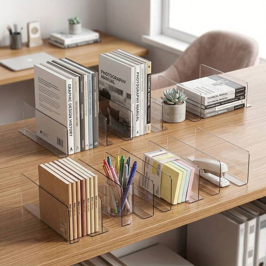 15pcs L-Shaped Desktop Edge Guards, Transparent Self-Adhesive Anti-Fall Edge Protectors, Removable Design. Suitable For Dining Tables, Office Desks, Kitchen Countertops And Bedside Tables. Easy Installation Without Tools, Effective Blocking And Protection. - Multicolor - View 1
