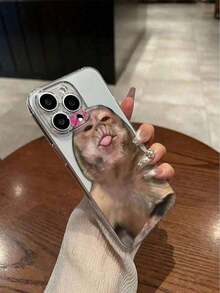 Funny And Ugly Monkey-Painted Phone Case, Shockproof And Transparent, Compatible With IPhone 16/11/16pro/16plus/16promax/16e/15Promax/13/14/12/XS/XR/7G/8P, Compatible With Samsung Galaxy 11/12Pro/12/12X/13Pro/14Pro/15Pro, Compatible With Redmi 10/9/Note9/12c/Note11pro/Note8Pro, Waterproof, Shockproof And Scratch-Resistant, International Version, Spring Birthday Gift - 款式 4(1 件) - 查看 4