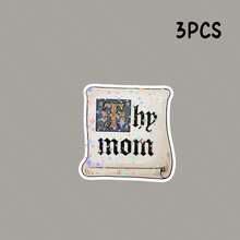 Thy Mom Mittelalter Meme Aufkleber | Einzigartiges Geschenk, Mittelalter Kunst Aufkleber, Sarkastischer Mittelalter Aufkleber, Deine Mutter Aufkleber, Lustiger Aufkleber, Hergestellt aus hochwertigem Outdoor-Vinyl, langanhaltend, exzellente Outdoor-Lebensdauer, Schulbedarf - Star Film - Übersicht 12