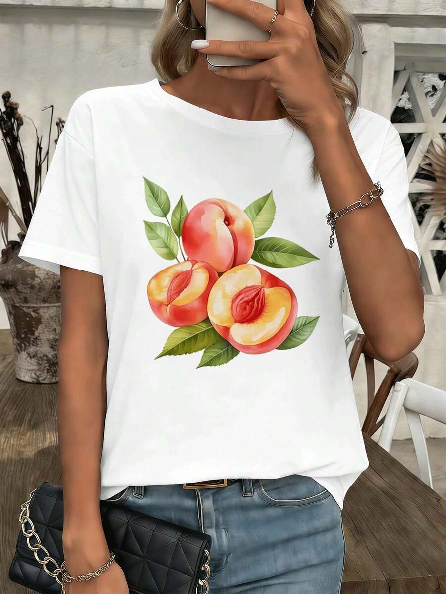 Kvinnor T-shirts - Vitt - Visa 1