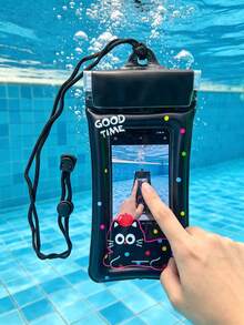 1pc Waterproof Bag, Universal Waterproof Phone Pouch, Waterproof Phone Case For Swimming, Beach, Sports, Travel, Summer - Multicolor - View 4