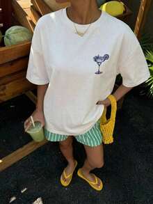 Women T-Shirts - White - View 2