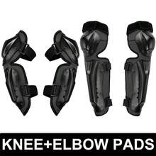 4 Buah Pelindung Lutut dan Siku Motor, Ukuran Universal, Set Pelindung Lutut dan Siku Motor, Perlengkapan Pelindung Bersepeda, Pelindung Lutut Motor, Kit Anti Jatuh, Aksesoris Bersepeda, Perlengkapan Penting untuk Wanita dan Pria, Hadiah untuk Pengendara. - A - View 10