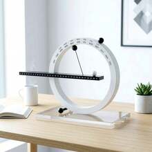 Modern Magnetic Ball Date Planner Stylish Home Office Tabletop Decoration - White - View 3