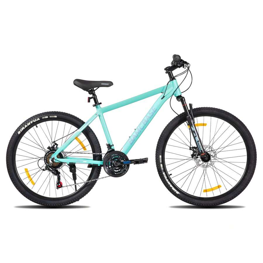 Hiland All-Terrain Mountain Bike (26/27.5 Inch) – Elegant MTB For Women & Men – 18-Speed Gears & V-Brakes – Attractive Colors - 綠色 - 查看 1