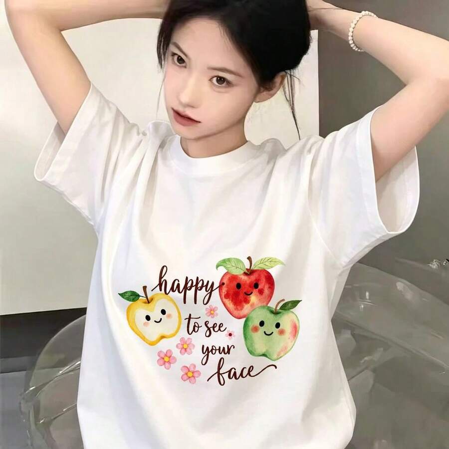 Women T-Shirts - White - View 1