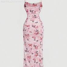 Women Midi Dresses - Blue - View 3