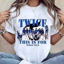Twice Shirt For World Tour 2026, Twice  Shirt - White - View 7