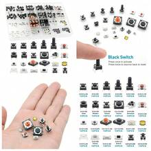240 Pcs 24 Value Micro Momentary Tactile Push Button Switch Tact Assortment Kit - 1 - Xem 1