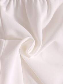 Ensemble camisole & short à carreaux rose & blanc pour filles, style doux & mignon, top à bretelles + short blanc à taille élastique, tenue décontractée 2 pièces pour bébé, port quotidien & vacances, été - Rose bonbon - Voir 11