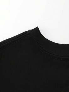 Men's Cotton T-Shirt Inspired By Matisse, Black Cat And Goldfish Print, Pure Cotton, Premium Print, Durable, Casual Fashion - 黑色 - 查看 6