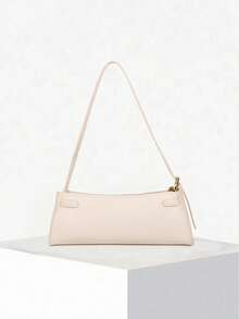 Dedoo 26-jährige neue hochwertige Textur Tasche Damen Mode Pendler Unterarmtasche Herbst populärer Retro Schultertasche, geeignet für Einkaufen, Dates. - Beige - Übersicht 2