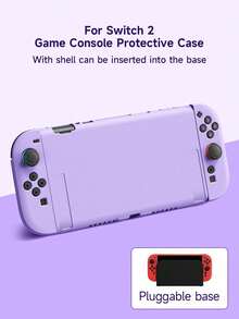 Soft Silicone Full Protective Case Compatible With Switch NS2 Joy-Con Controllers, Anti-Slip, Anti-Sweat, Shock-Proof, Cute Macaron Colors, Designed Compatible With Switch Players, Compatible With Switch NS2, Various Color Combinations Available, Switch Gaming Accessories, Game Controller Accessories, Pink, Anti-Drop, Anti-Scratch - Multicolor - View 16