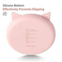 Silicone Slow Feeder Dog Cat Bowls, Interactive Puzzle Toy For Pets Dry/Wet Food Training, Keeps Dogs Cats Busy, Prevents Puppy Kitty Overeating Pink, 0.8 Cup - 0,8 cốc - Xem 6